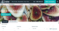 Desktop Screenshot of cruiseexpress.com.au